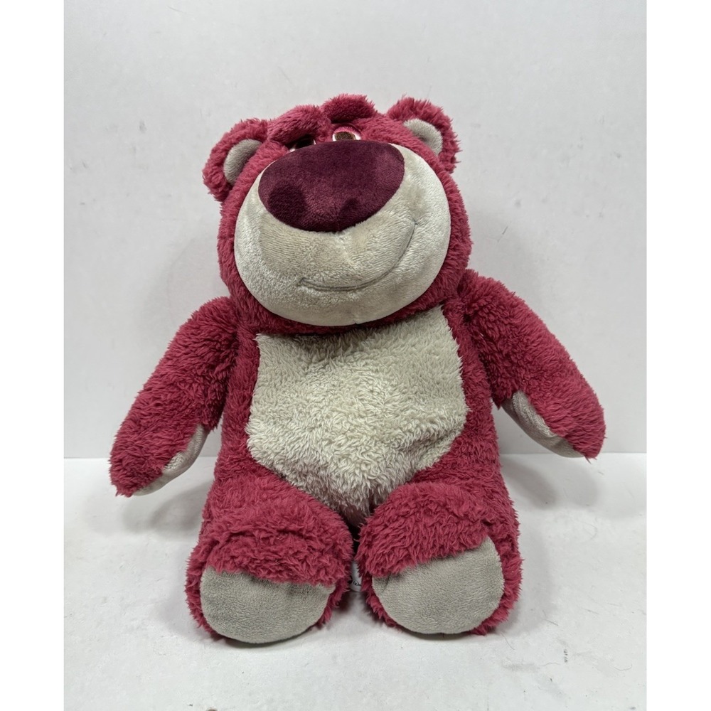 Disney Toy Story 3 Lotso Bear Strawberry Scented 14" Soft Plush Toy New